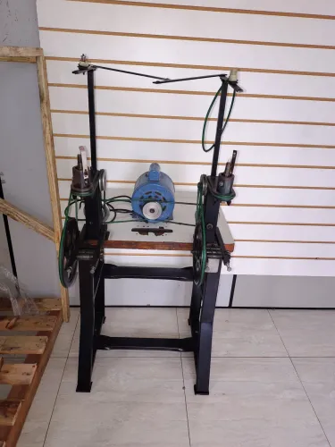Máquina de fazer cordão 2 cabeçote 12 agulha 