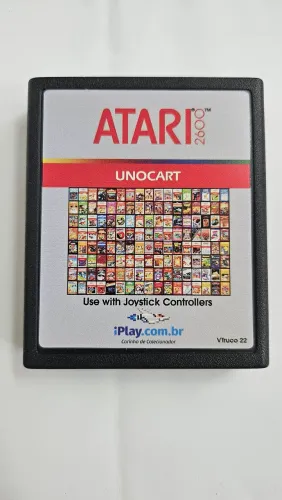 Unocart Atari 2600 Everdrive cheio de jogos
