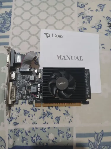 ? Placa de Vídeo Nvidia Duex GT 610 2GB DDR3 - HDMI / VGA / DVI - PCI-Express
