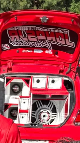 Som automotivo 4 vias completo