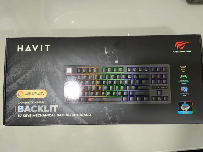Teclado Gamer Havit 75%