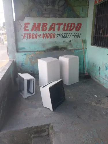 Revestimento e impermeabilização om fibra de vidro