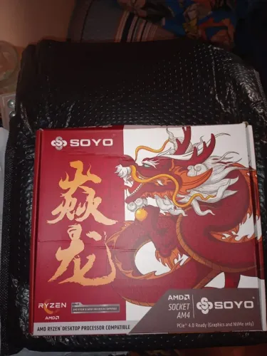 Kit Ryzen Placa Mae Soyo B450M + MEMORIAS RAM 2X16GB 3600MHZ DDR4