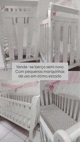 Berço em ótimo estado c/ colchão
