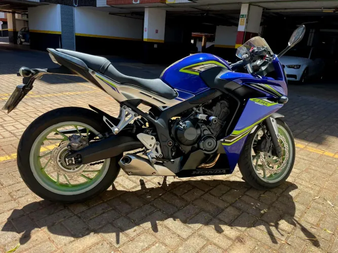 Cbr650f azul