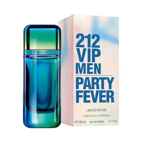 212 VIP Men Party Fever Original 100ml | Carolina Herrera | Edição Limitada
