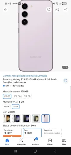 Celular samsung S23 