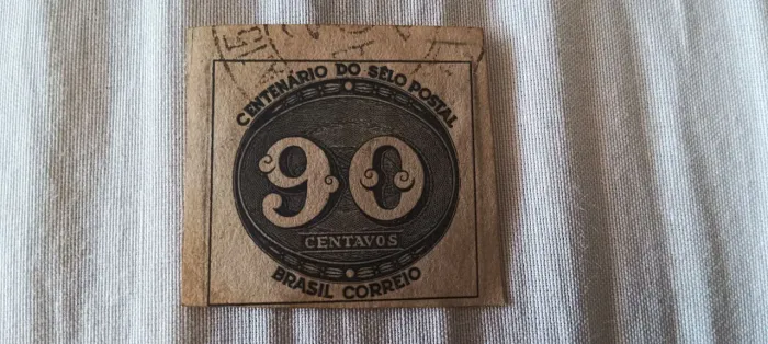 Selo filatelico olho de boi, raridade 