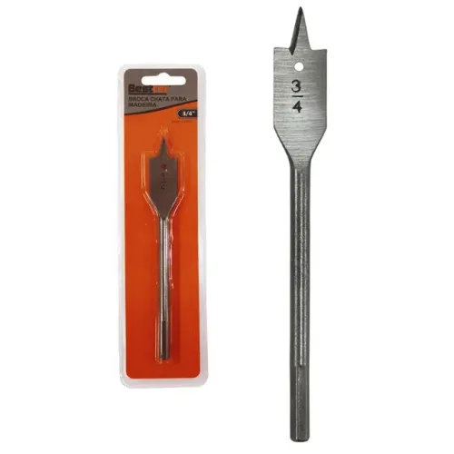 Broca Chata P/madeira 3/4pol 19mmx150mm Bfh1929