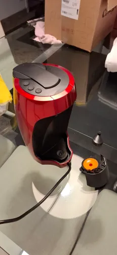 Cafeteira Lov Três Corações 127v Vermelha Completa