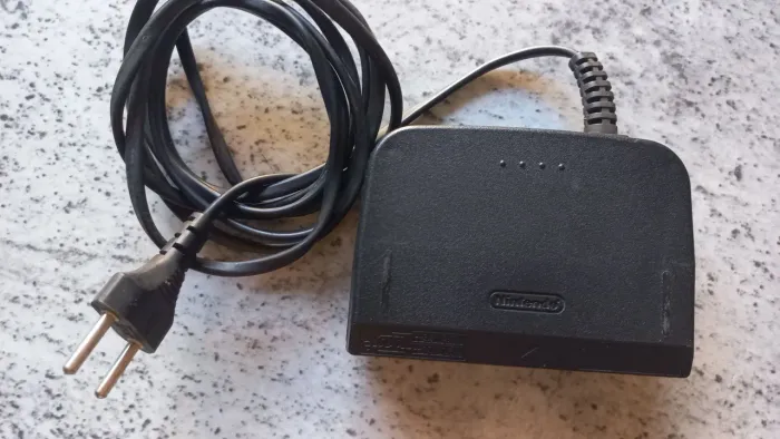 Fonte Nintendo 64 N64 original bivolt vídeo game antigo testada ñ super nintendo xbox ps