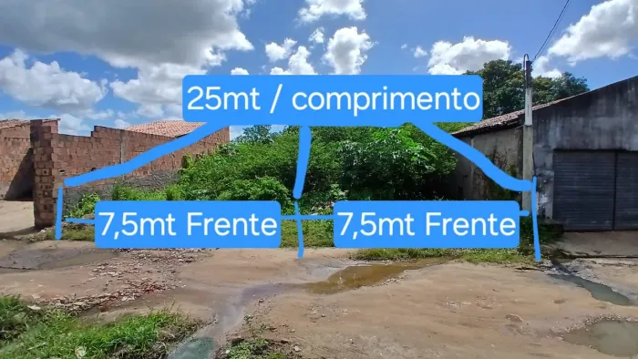 Vendo Terreno em Arapiraca OFERTA 45.00