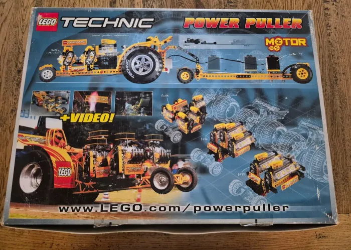 Vendo LEGO TECHINIC 8457- Power Puller - Novo- Colecionável RARO