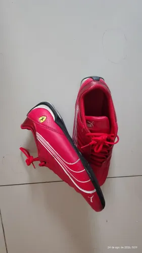 Vende-se tênis puma kart Ferrari vermelho 