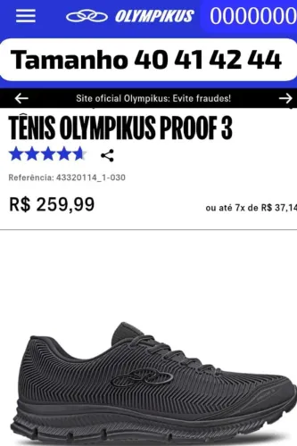 Tênis olympikus Proof 3