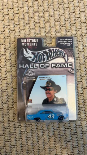 Hot Wheels Hall of Fame Nascar Plymouth Richard Petty Crowned King 1/64