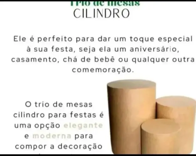 Kit Cilindro De Festa Mdf + Painel Redondo Para Bexiga Decoração P/M/G
