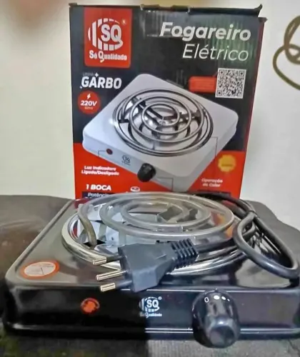 Fogão elétrico 1 boca
