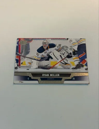 card - goleiro hockey buffalo sabres - 2013/14