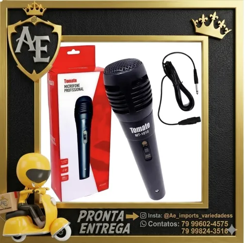 Microfone com fio