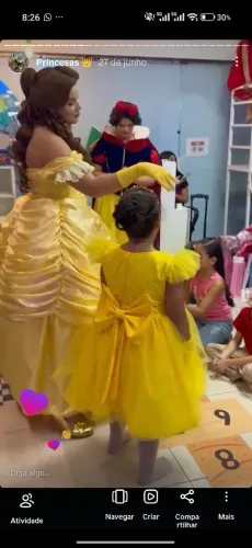 vestido bela