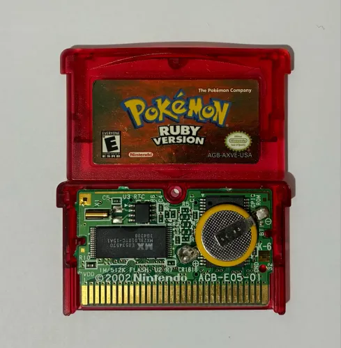 Pokémon Ruby Nintendo GBA