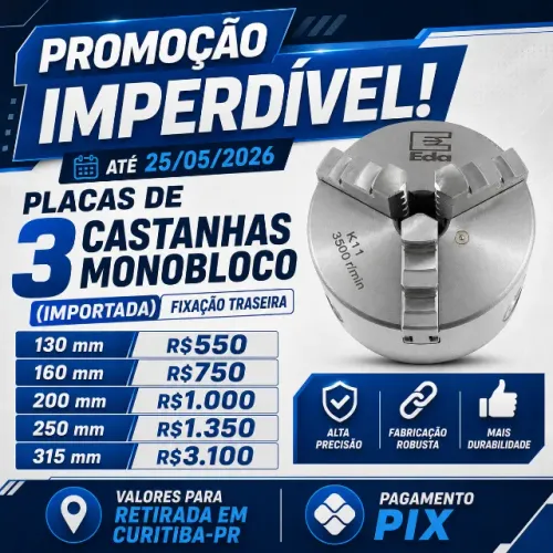 Placas para Torno