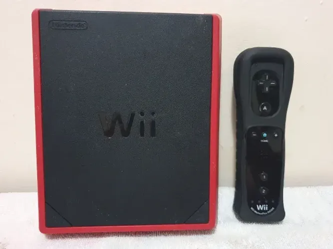 Wii Mini Completo com todos os acessórios originais