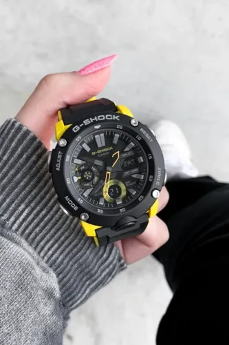 Relógio Casio Gschok Amarelo Ga-2000-1a9dr
