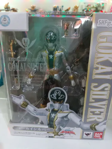 Power rangers super megaforce ranger prata / gokaiger silver