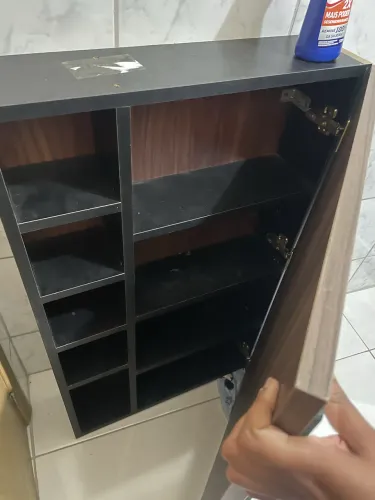 Armário de banheiro mdf 