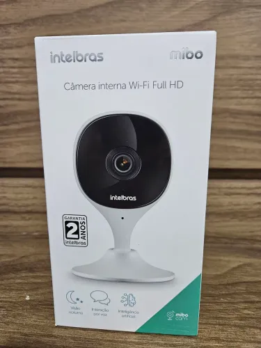 Câmera interna Intelbras Wi-Fi HD color IMX C.