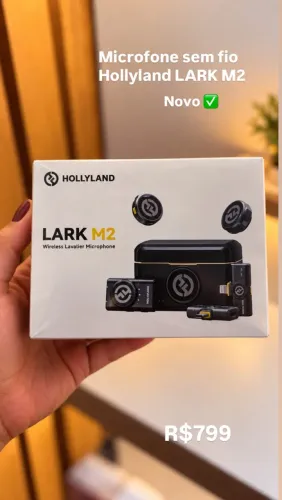 Microfone sem fio Hollyland LARK M2