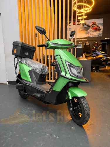 Moto Adulto Scooter Elétrica Jet 1000w Scooter Urbana Verde