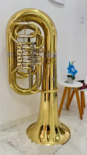 TUBA SUZUKI 4/4 - 4 ROTORES - DOURADA Vendo Tuba Suzuki 4/4 com 4 rotores