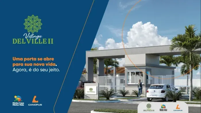(SG3)Casa em condomínio fechado. Village Del Ville II - Maioba do Mocajituba, Paço do Lumi