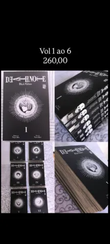 Death Note Black Edition (vol 1 ao 6)