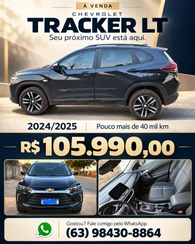 Chevrolet Tracker LT 1.0 Turbo 12V Flex AUT 2025