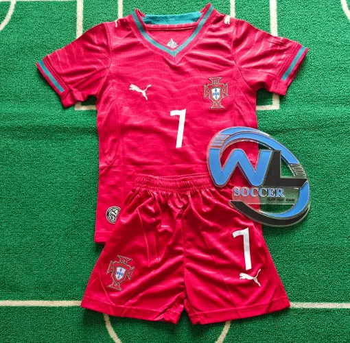 Conjunto Infantil Portugal I 2026 - Copa do