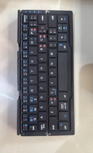 Teclado Bluetooth dobrável VX Case para celular e tablet - Novíssimo