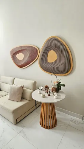 Esculturas de parede - marca BarDesign - Linha Morphos