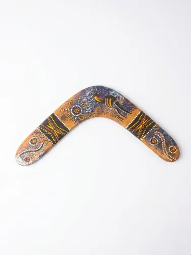 Black Friday Boomerang decoração Origem Austrália 30 cm artesanato