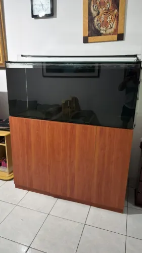 Aquário de 500 litros marinho ou doce