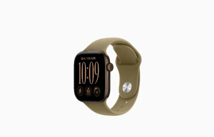Apple Watch Series 12 42MM - Bronze-escuro - Novo Lacrado