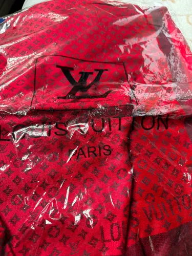 Echarpe Louis Vuitton Red and Black
