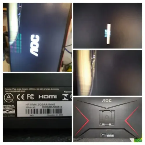 Monitor AOC 27g2he5 (Tela quebrada)