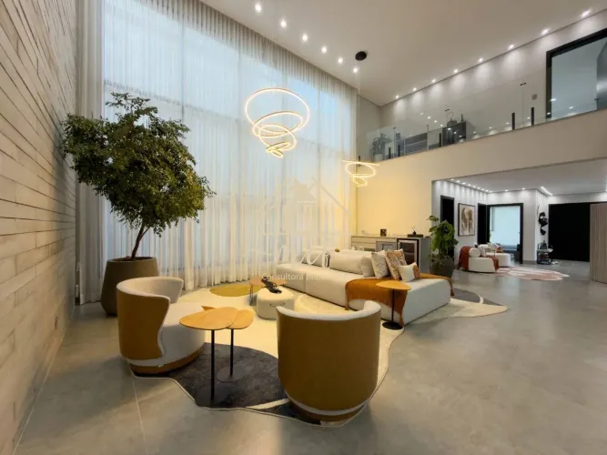Casa mobiliada com 5 suítes à venda, 573 m² por R$ 5.800.000 - Condomínio Itaporã - Atibai