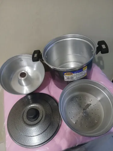 Banho Maria com forma pra bolo