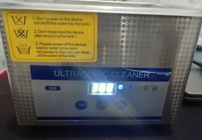 Cuba Lavadora Ultrassônica Digital 0.8l 35w 40khz - Nova e Completa