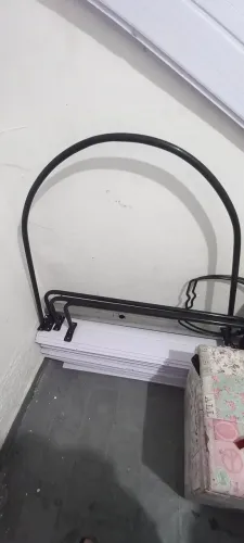 Provador parede com cortina